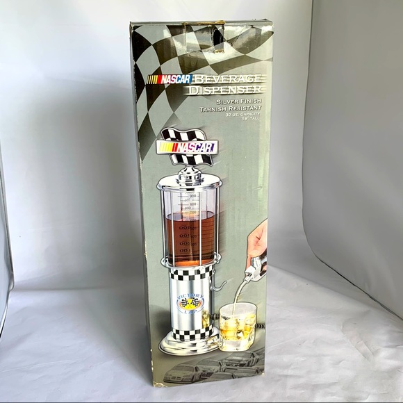 NASCAR beverage gas dispenser NEW IN BOX